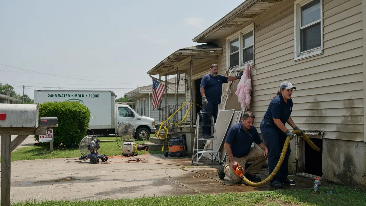 Water Damage Repair in Fombell, PA near me